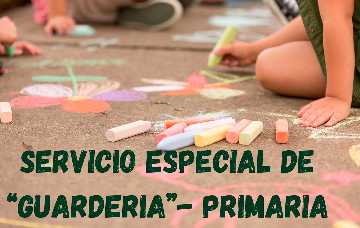 10 plazas disponibles en el servicio especial de guardería para el alumnado de primaria. Se amplía el plazo de inscripción