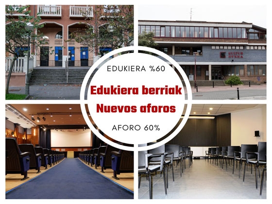 Nuevos aforos en instalaciones culturales