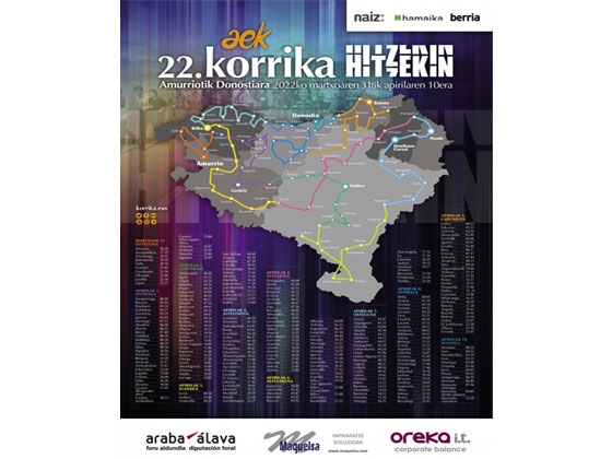 Escrito enviado a los organizadores de KORRIKA solicitando que llegue a Legazpi