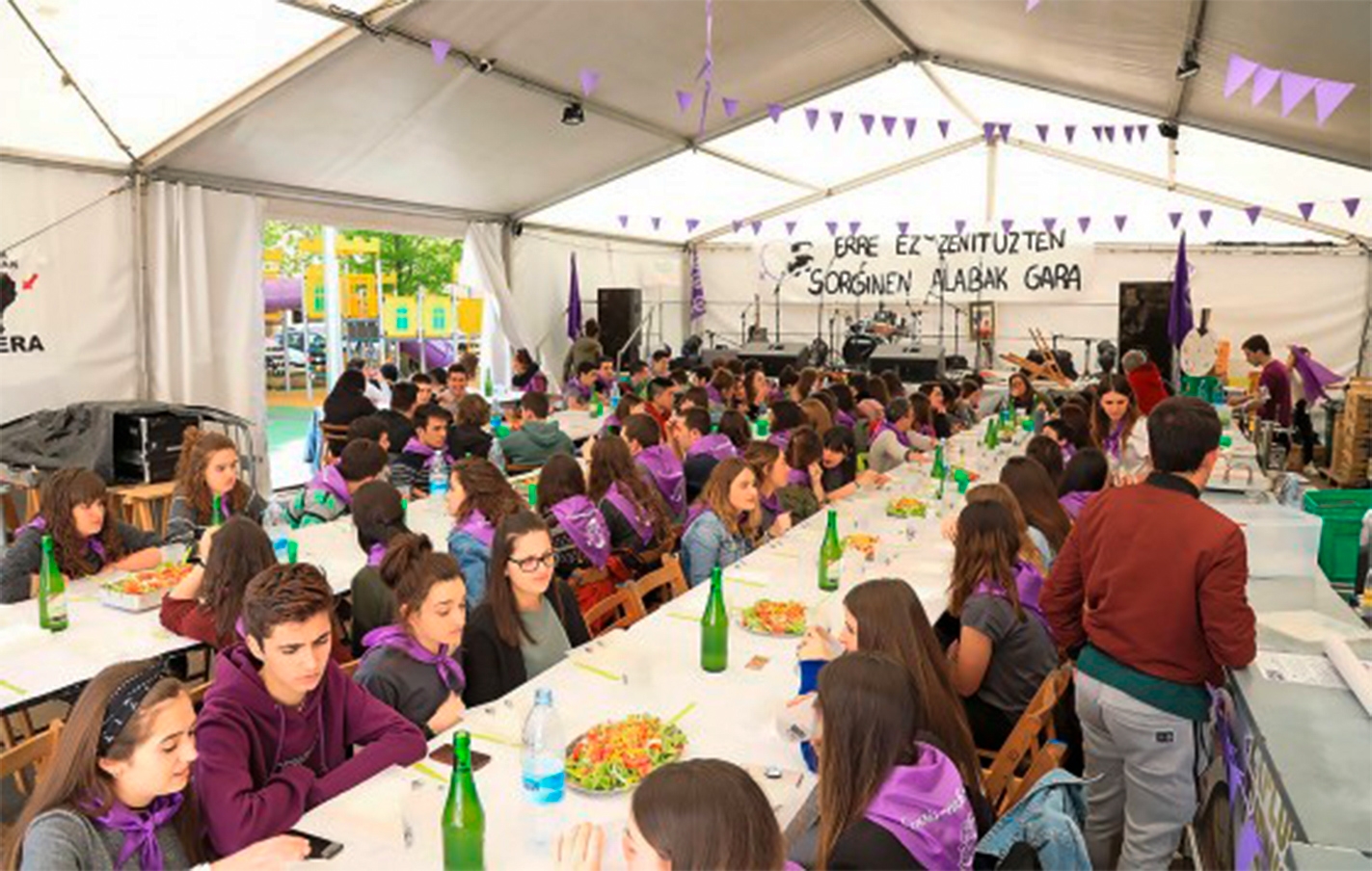 Abierto el plazo de solicitud para la Txosna de las fiestas de mayo, hasta el 21 de marzo