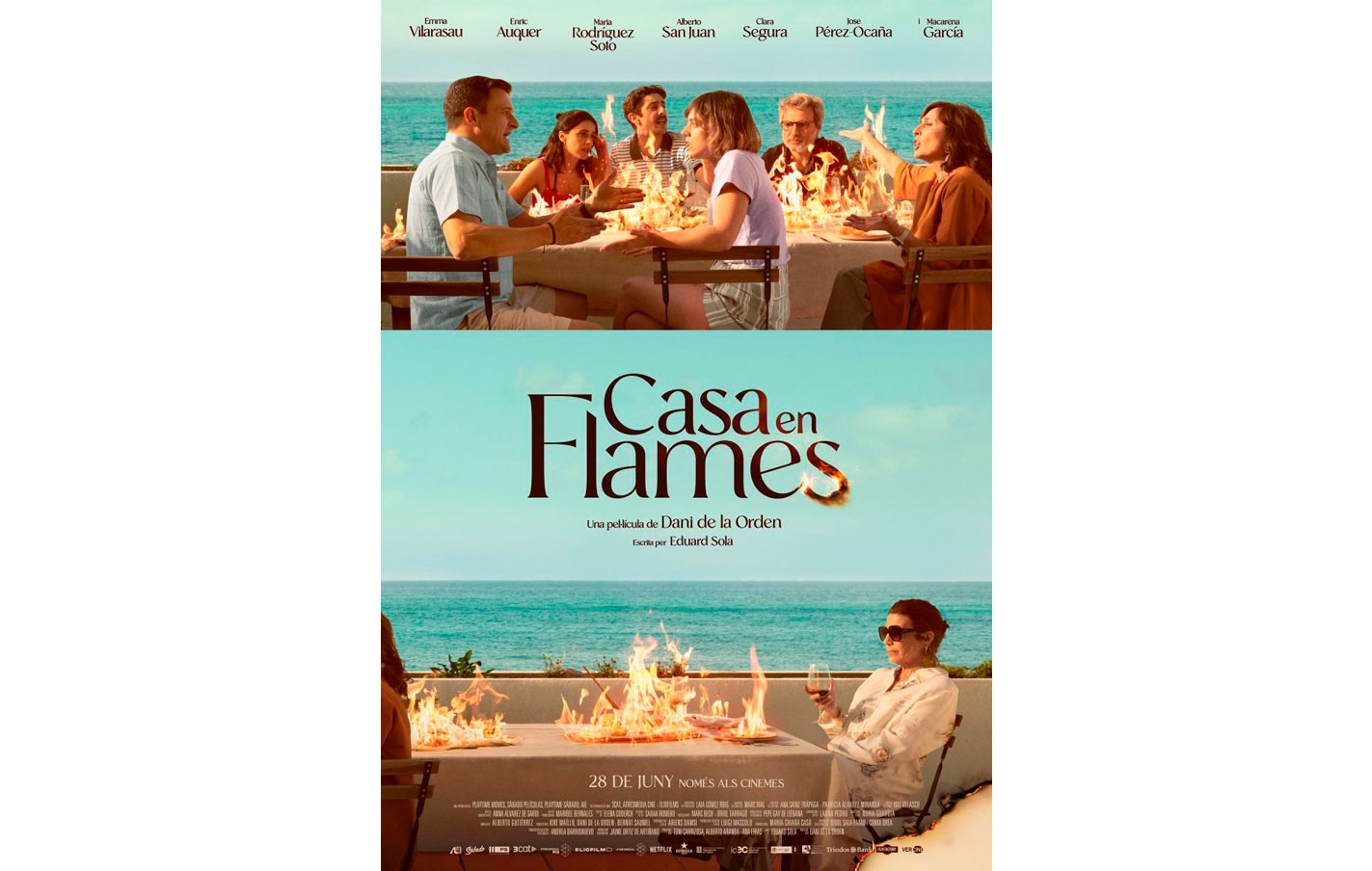 Última sesión de cine-club de la temporada en Latxartegi aretoa: “Casa en llamas”. 25 de abril, viernes, a las 19:00 horas