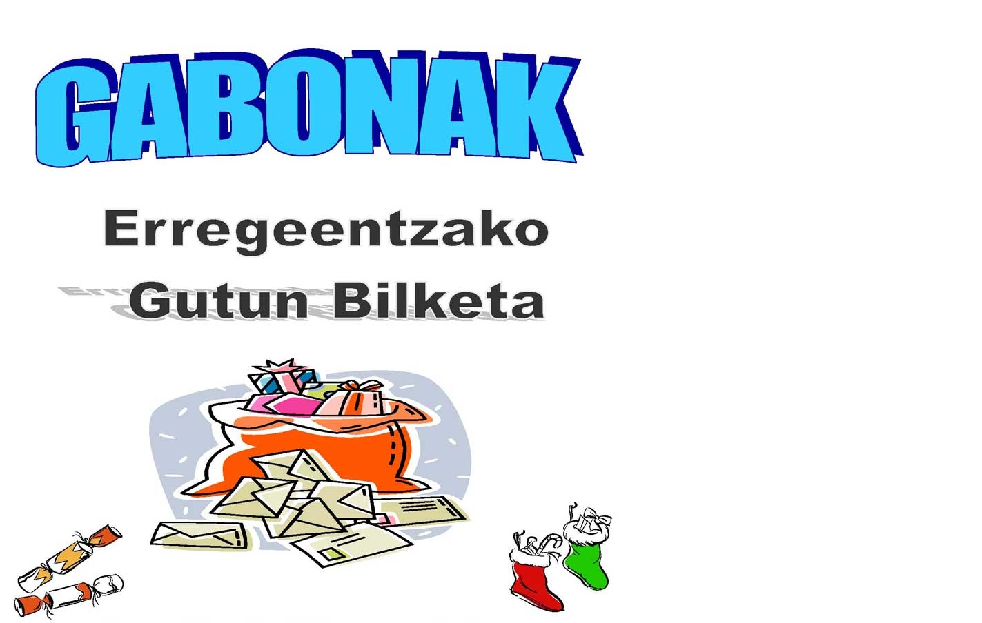Recogida de cartas para los Reyes Magos el 30 de diciembre, lunes, en la Azoka.