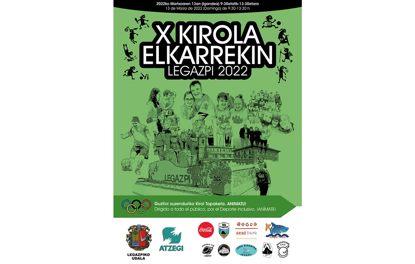 X edicion de Kirola Elkarrekin