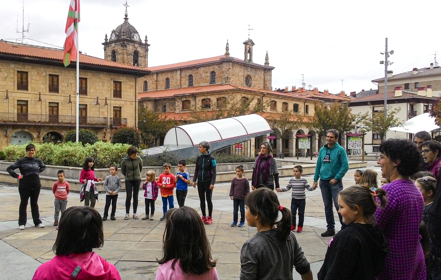El 1 de octubre jugando juntos en familia