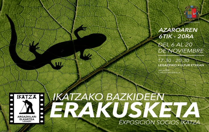 Exposición de trabajos de los miembros de la Sociedad Fotográfica Ikatza