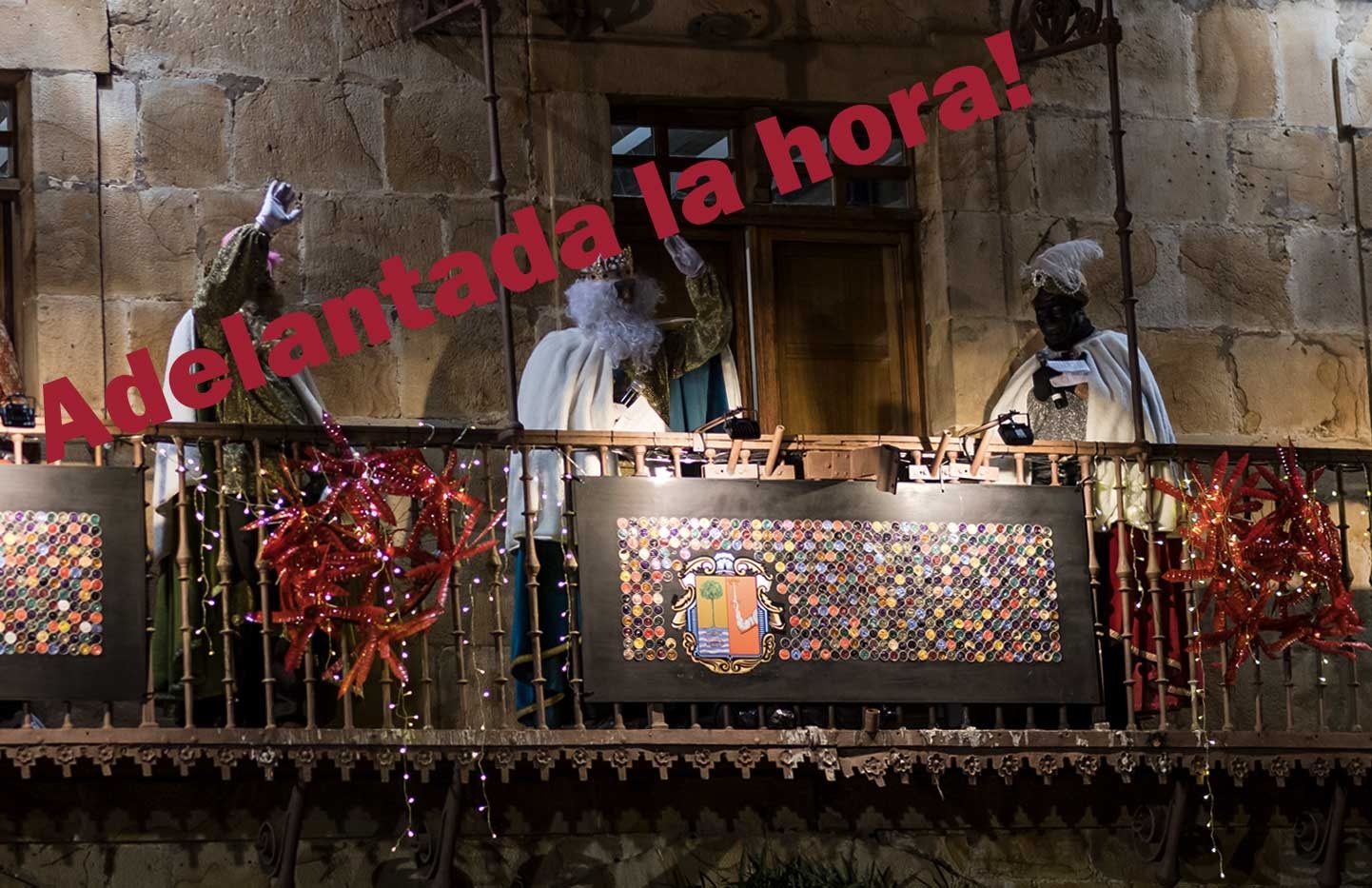 Los Reyes llegan a Legazpi a las 17:00 horas