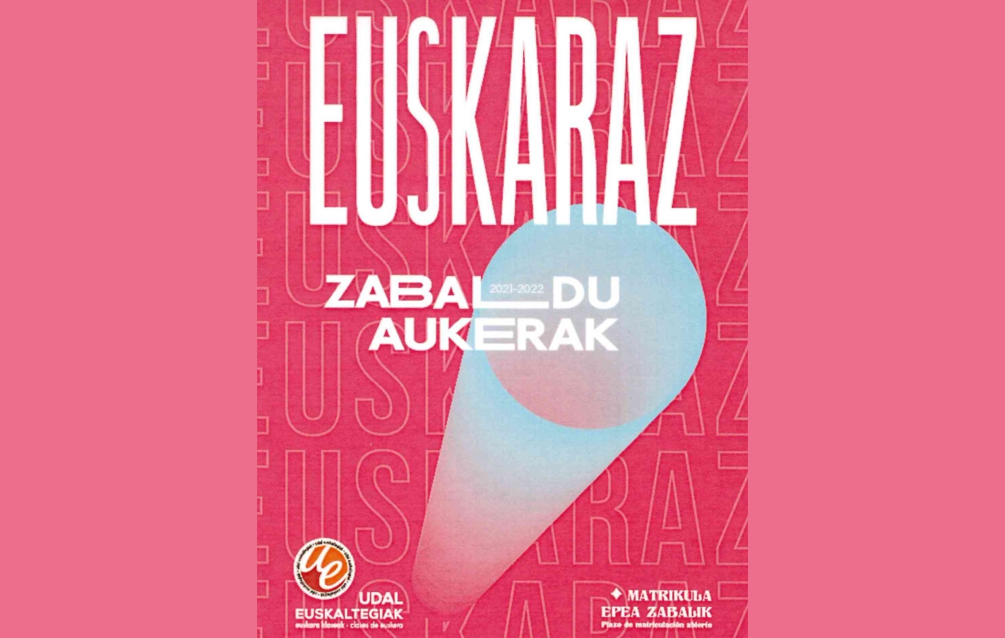 Curso C1 (EGA) en el euskaltegi a partir de enero