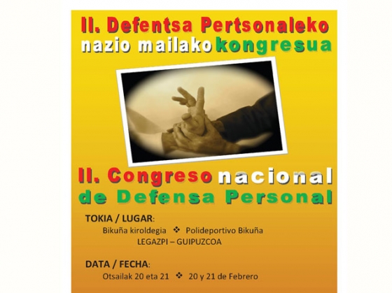 II. Congreso nacional de Defensa Personal