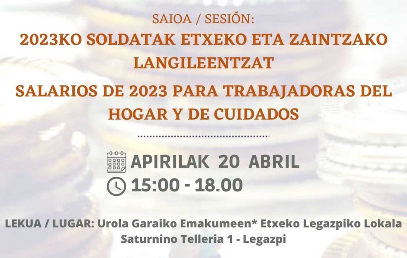 Salarios de 2023 para trabajadoras del hogar y de cuidados