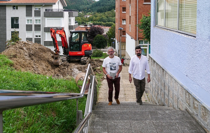 Mejora de la accesibilidad en el barrio Itxaropen