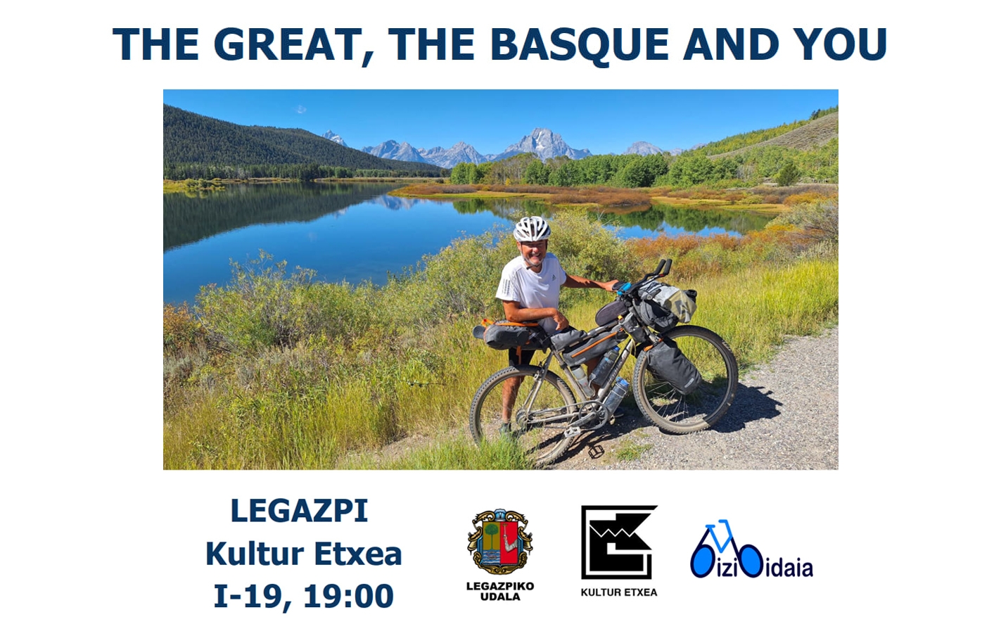 Primer audiovisual del año The Great, the Basque and you. Ura eta kultura banatzen