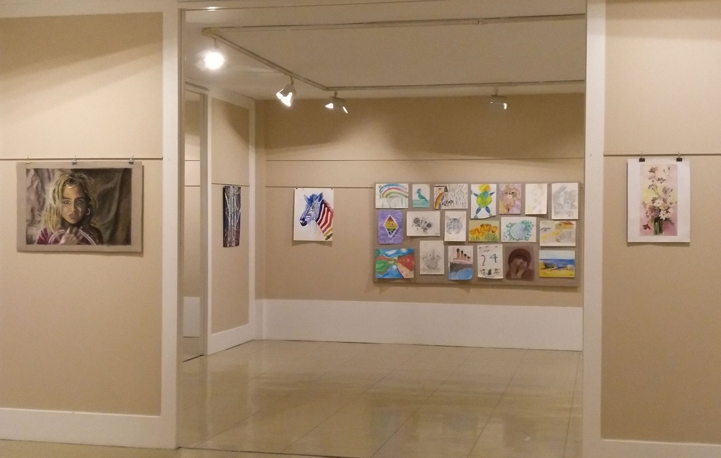 Exposición de alumnado de la escuela de Dibujo y Pintura en Kultur Etxea, hasta el 12 de junio