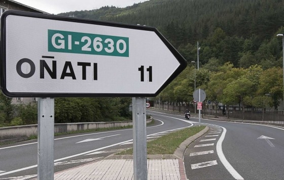 Cambio de recorrido en la linea DG04 dirección Oñati