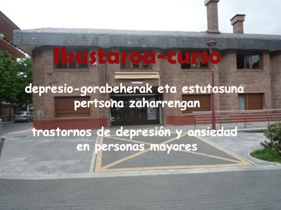Curso – trastornos de depresión y ansiedad en personas mayores