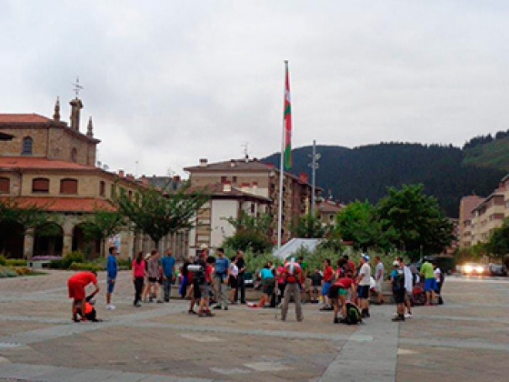 Hemos recibido la visita de 50 italianos en Legazpi