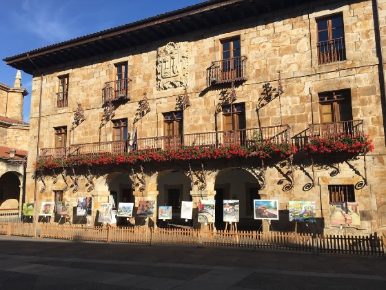 XIX Concurso de Pintura de calle “Joxe Martin Etxeberria”. Vota por el cuadro que más te gusta.