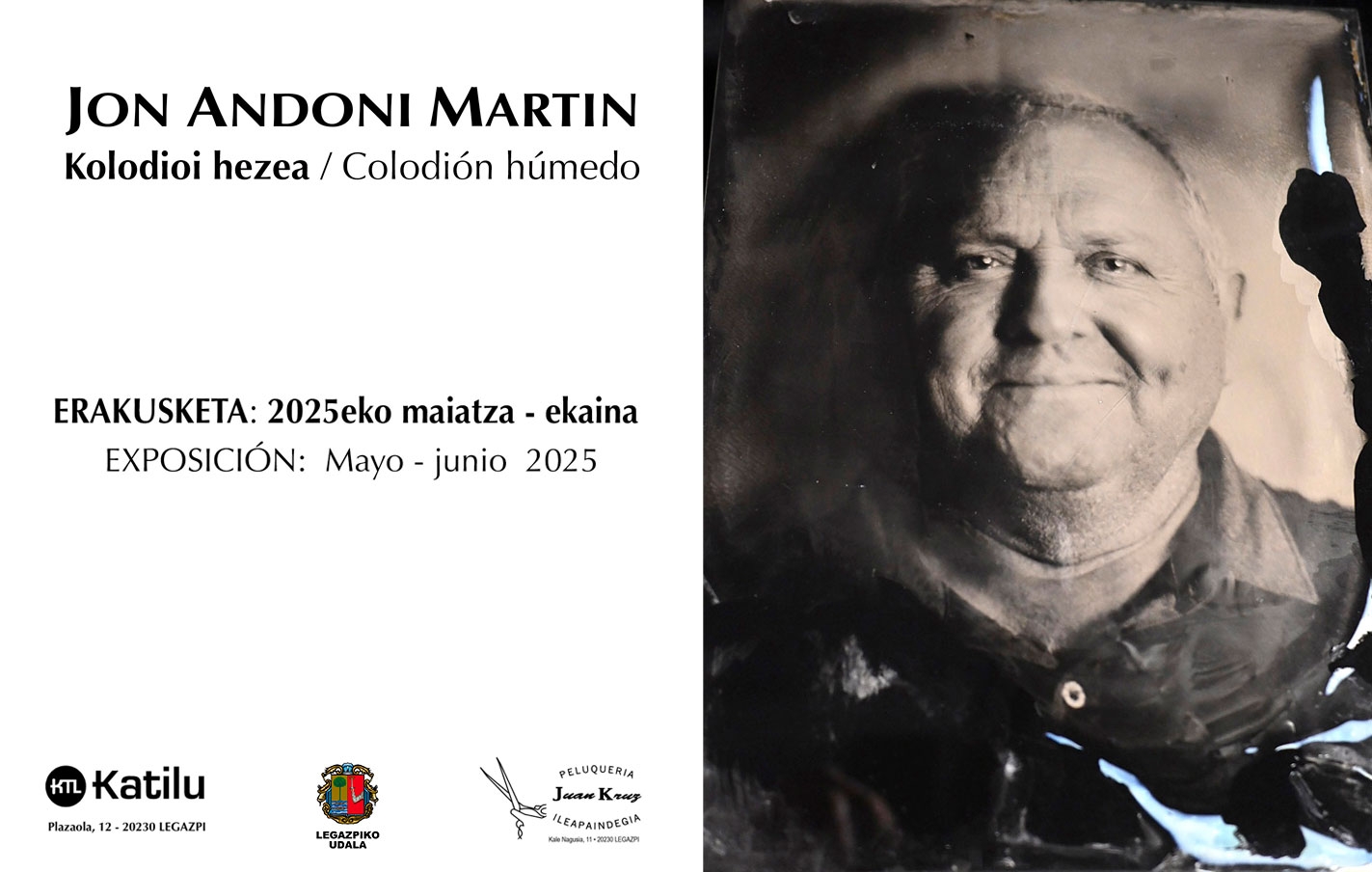 Exposición de las fotografías realizadas el 29 de abril con la técnica de colodión húmedo