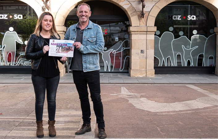 Concurso del calendario municipal - ganadora de marzo