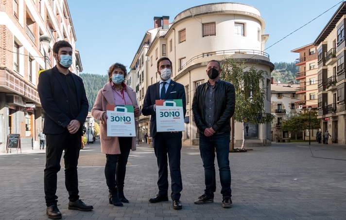 El Consejero de Turismo, Comercio y Consumo ha presentado la campaña #EuskadiBonoDenda