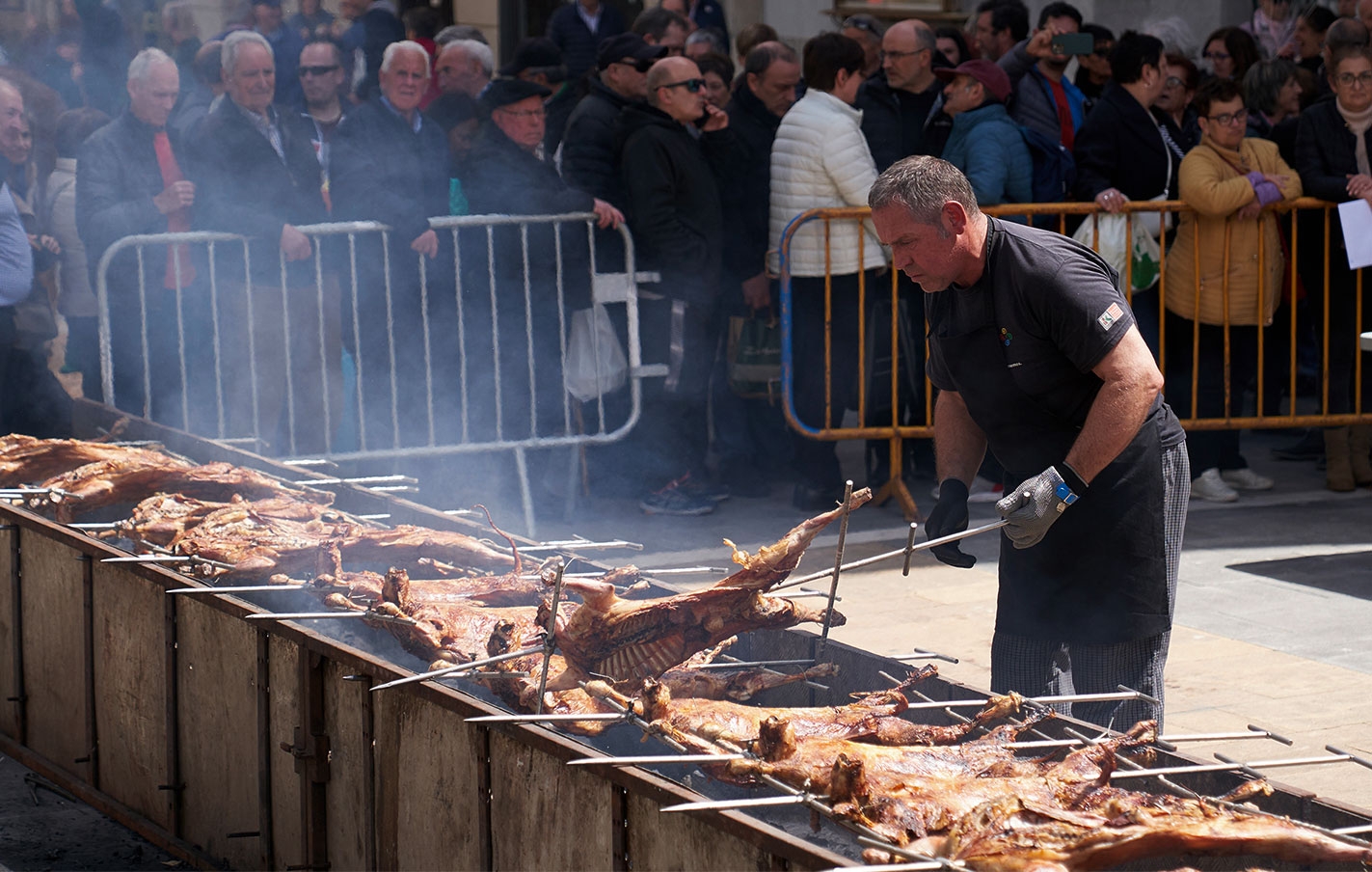 La ternera de la feria ganadera es del caserío Urtatza Azpikoa (Mikel Mantxola). Se comenzará a preparar hoy a la noche