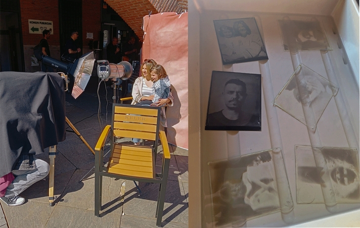 Ya se pueden recoger las fotografías realizadas con la técnica del colodión húmedo