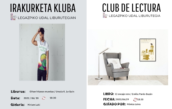 Las sesiones de los clubs de lectura de junio