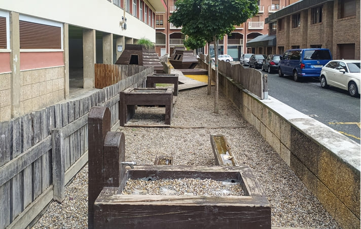 Mejora del parque de juegos en Latxartegi Haurreskola