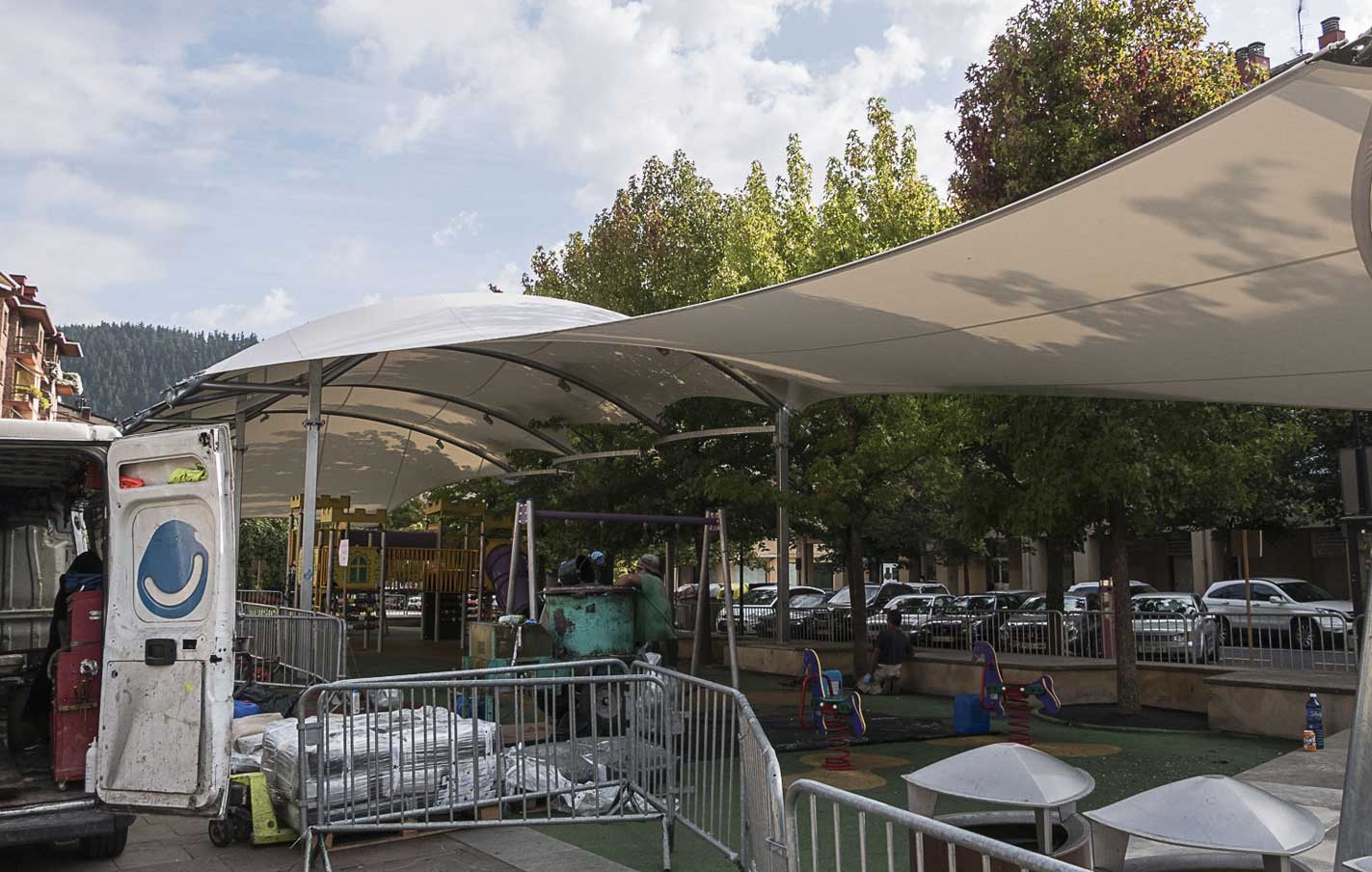 Del martes, al miercoles, 1 y 2 de octubre, se cerrará El parque infantil de Plazaola.