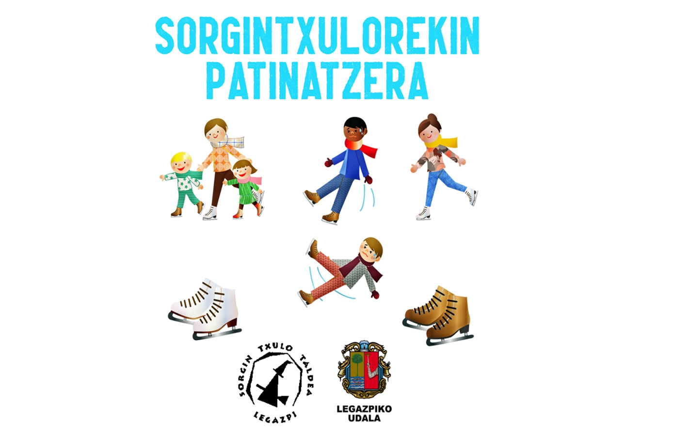 A patinar a Txuri-Urdin con Sorgintxulo