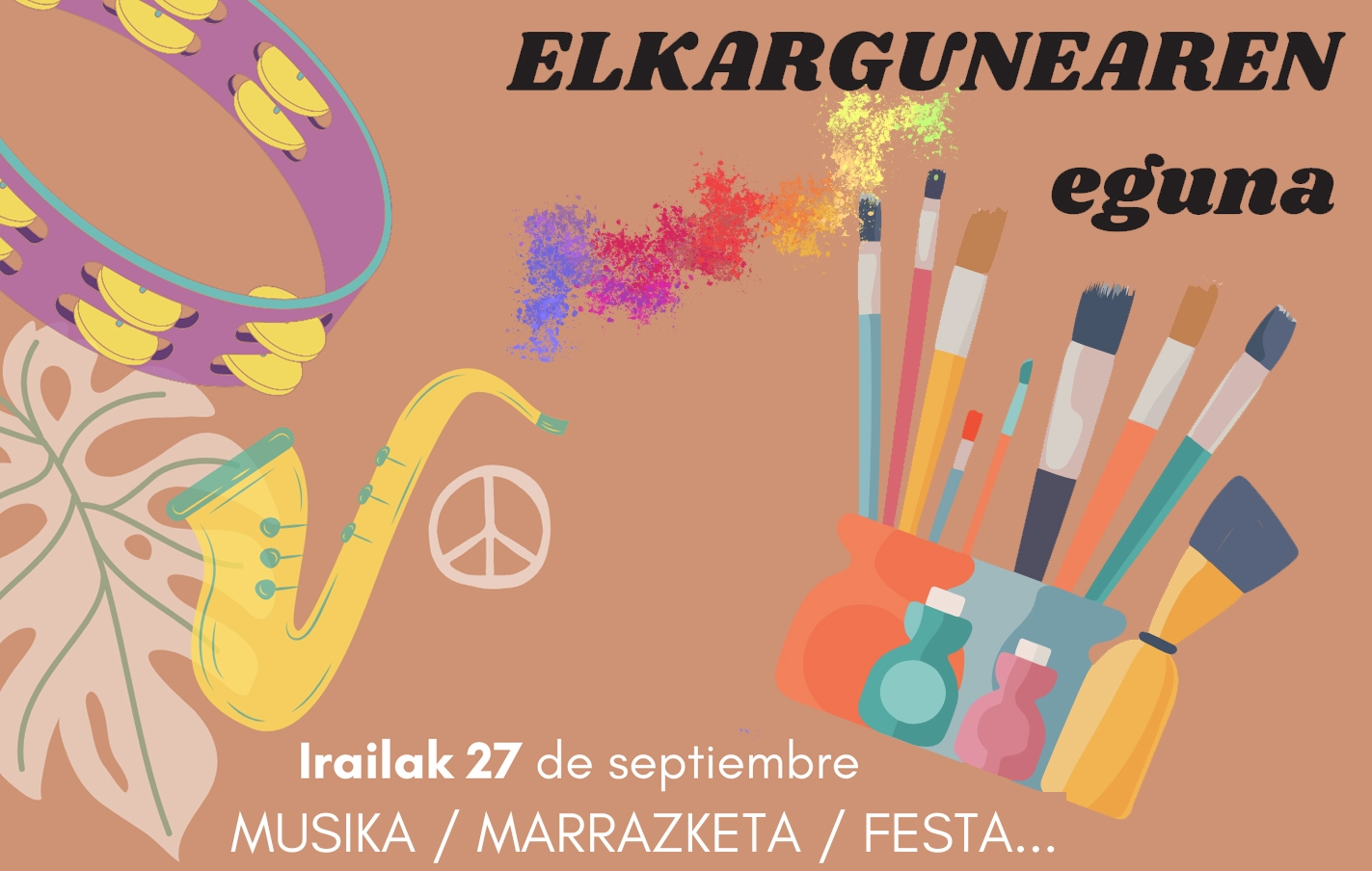“Elkargunearen eguna” se celebrará el 27 de septiembre