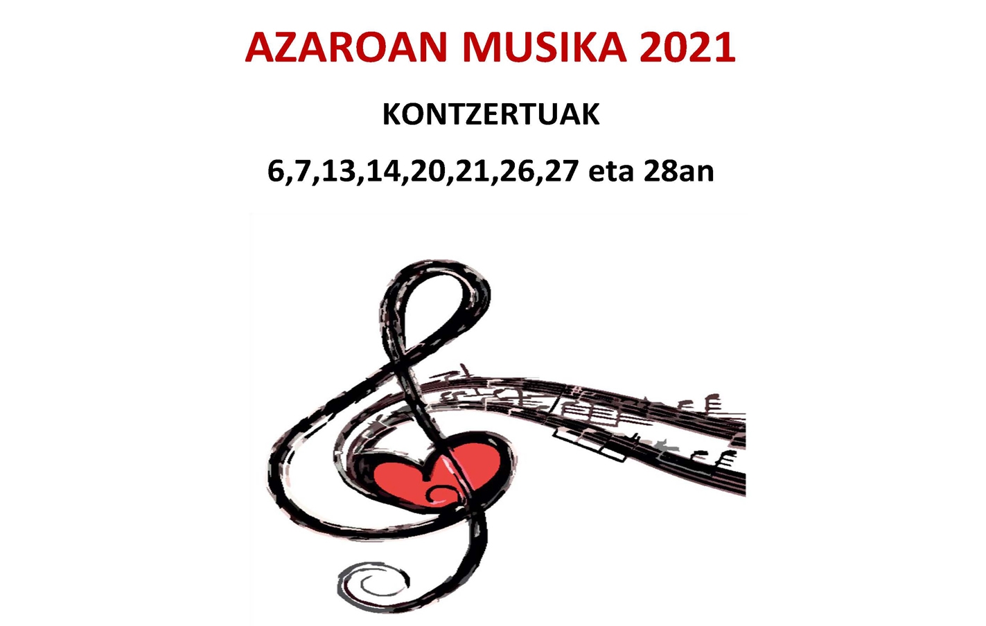 Ciclo Azaroan Musika 2021