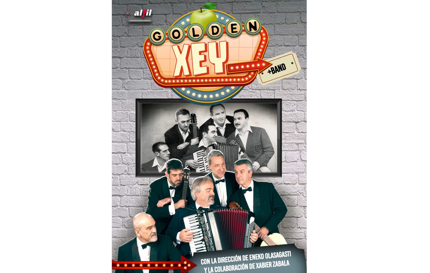 Concierto Golden Xey el 22 de octubre en Legazpi