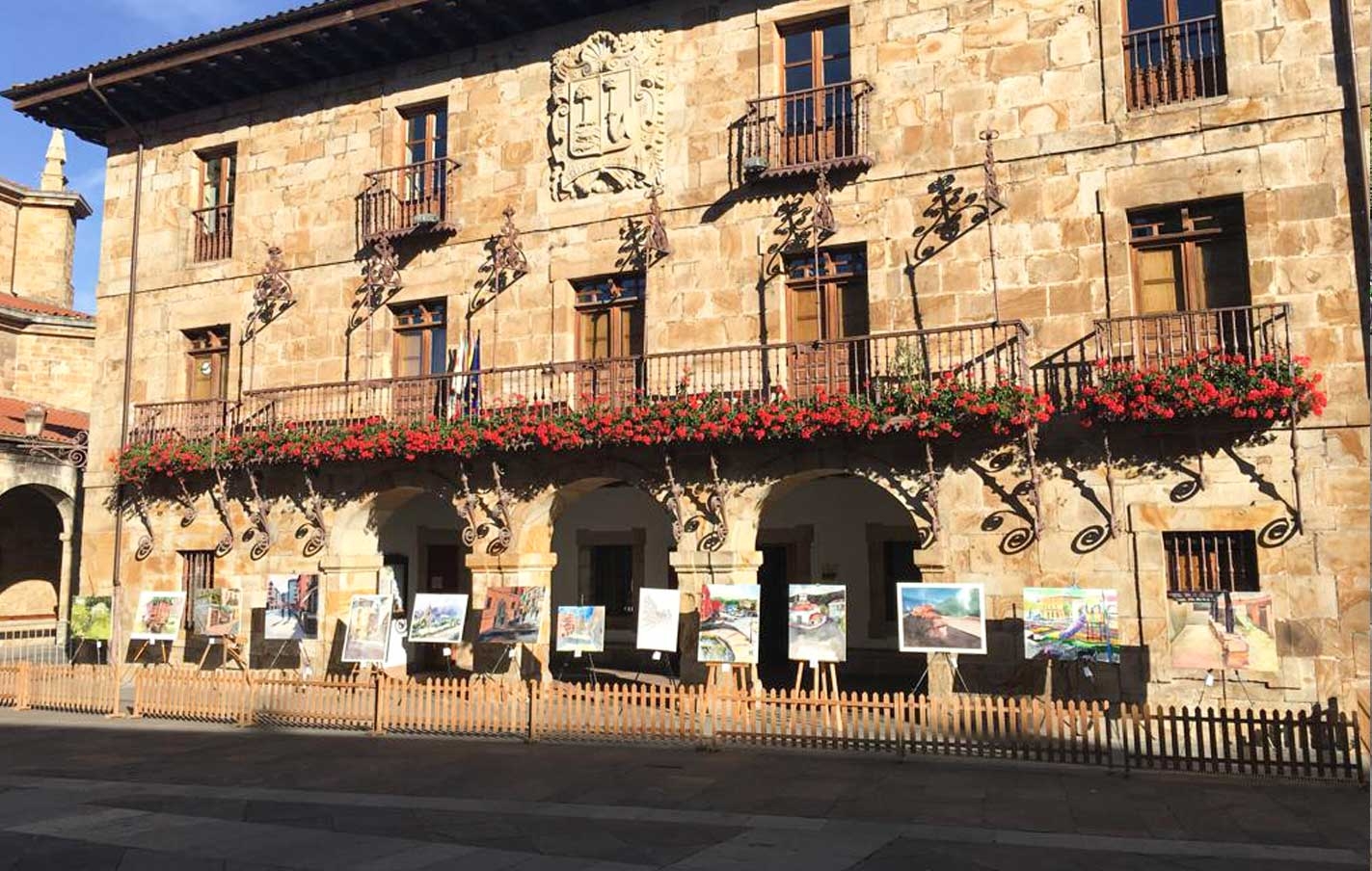 XVII Concurso de Pintura de calle “Joxe Martin Etxeberria”. Vota por el cuadro que más te gusta.