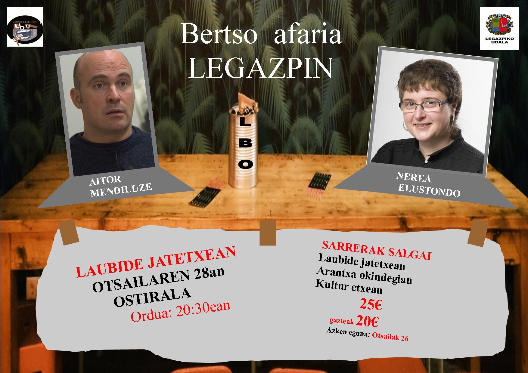 Bertso-Afaria el 28 de febrero.