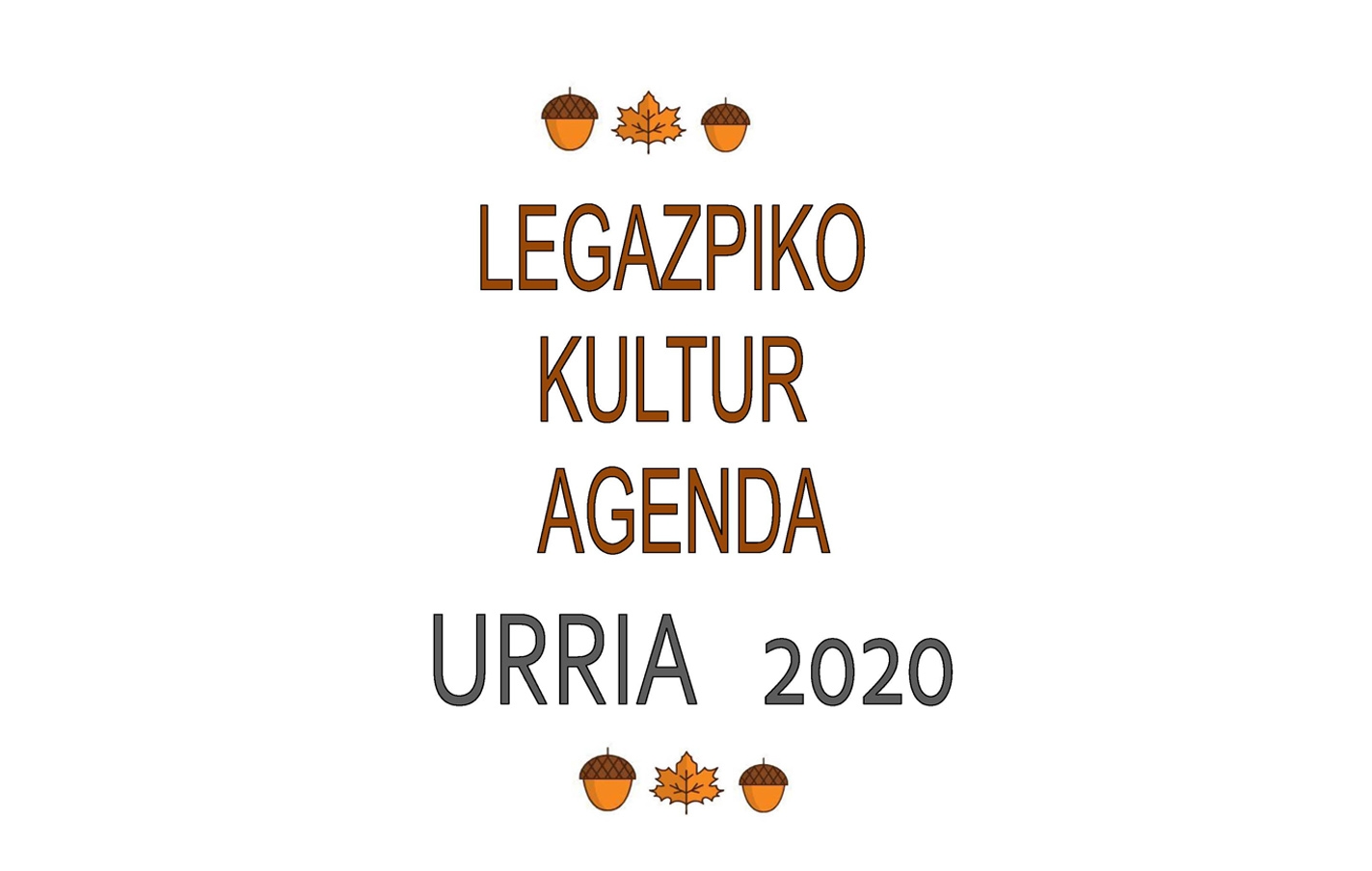 Programación cultural de octubre.