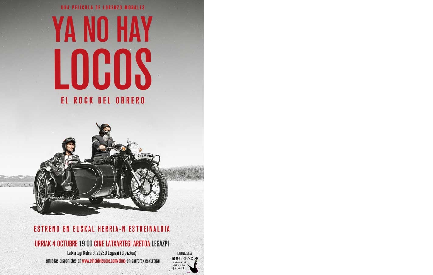 Cine en Latxartegi Aretoa: Incio de temporada.