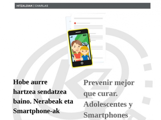 Conferencia:“Prevenir antes que curar: Smartphone y adolescentes”