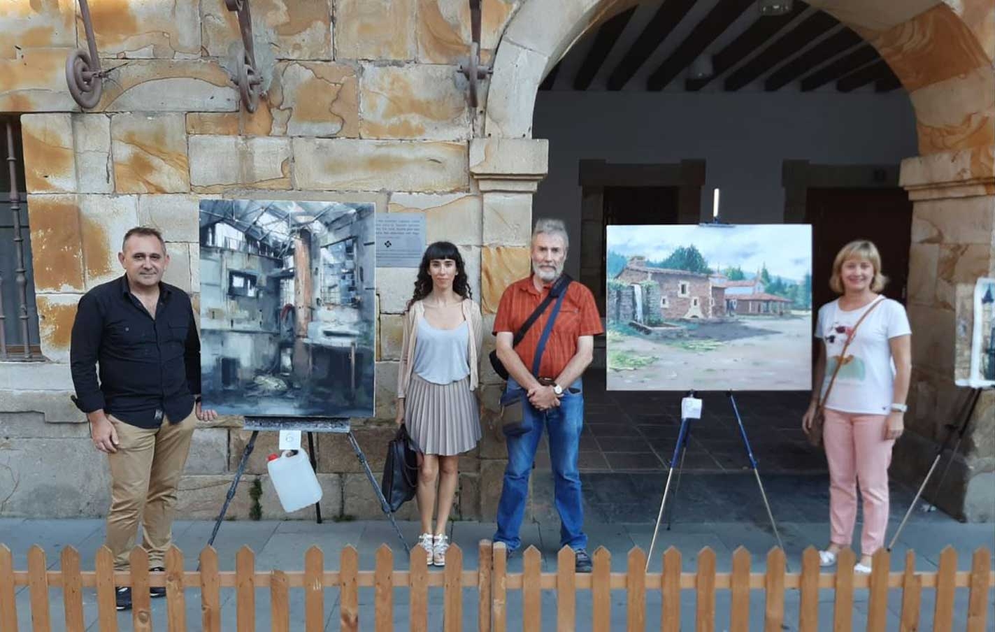 El XVII Concurso de Pintura de calle “Joxe Martin Etxeberria” ya tiene ganadores.