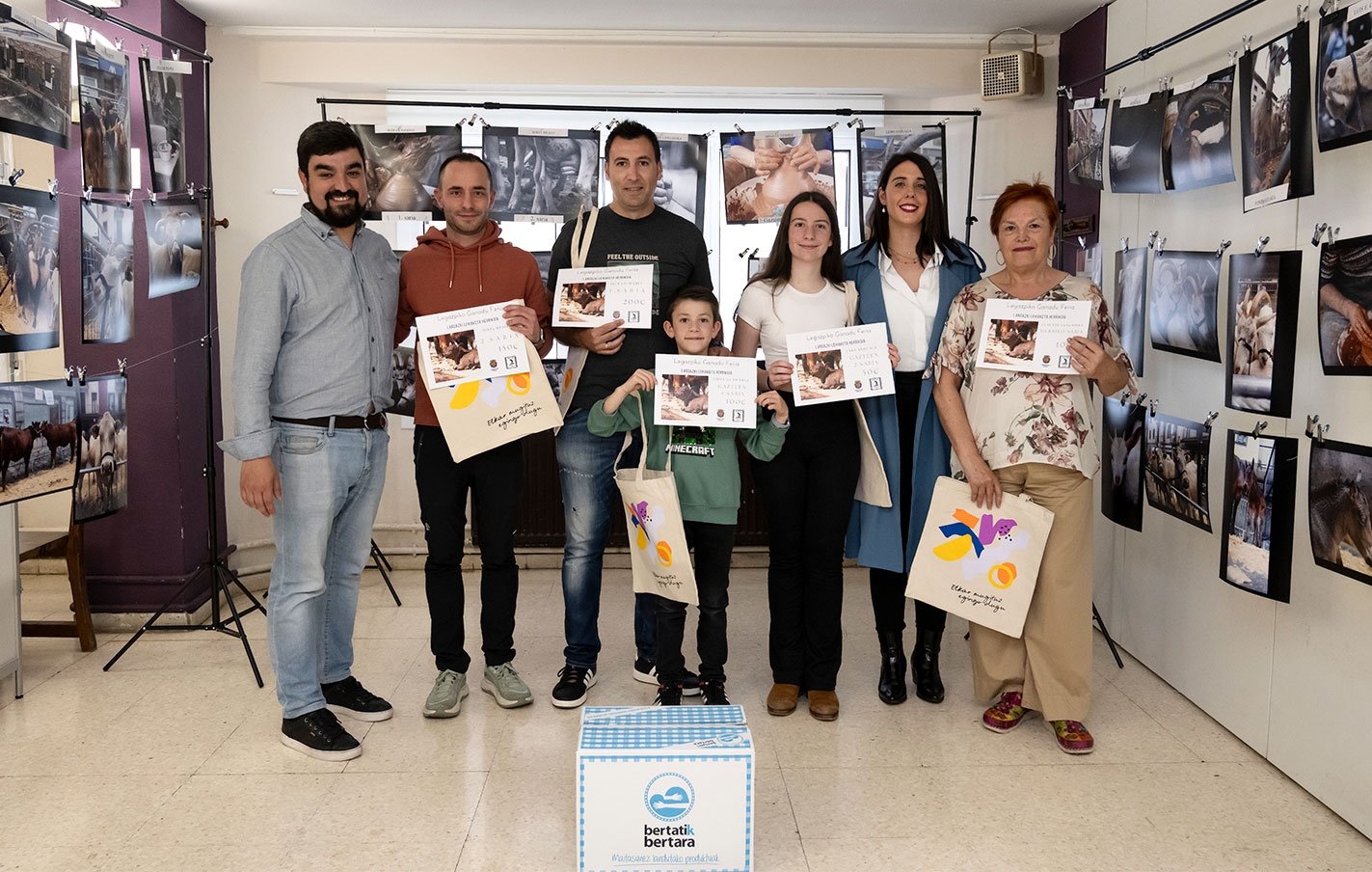 Ganadoras/es del Concurso Popular de Fotografía de la Feria del Ganado y exposición de las fotografías