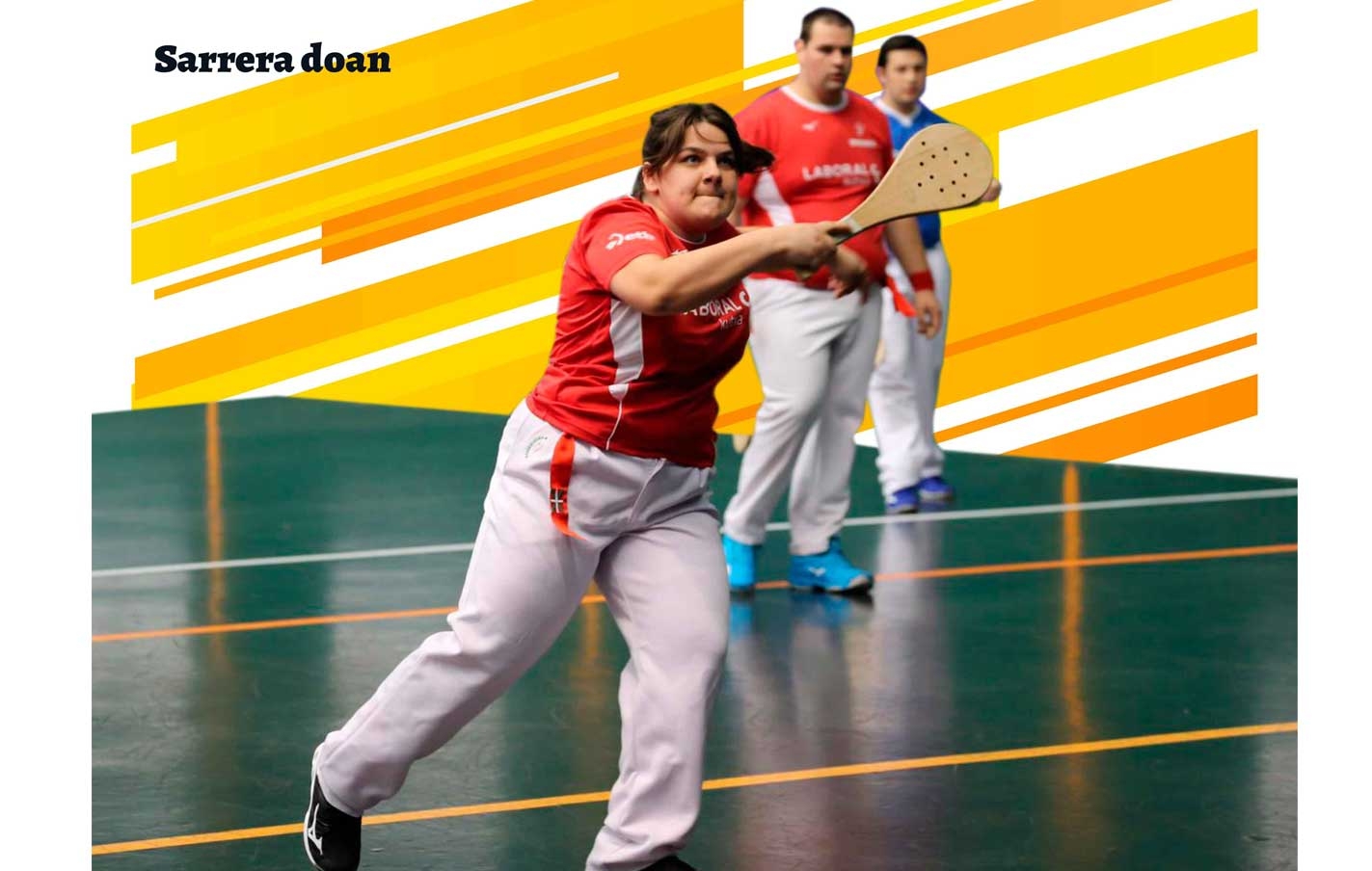 X. Campeonato de Gipuzkoa de Paleta Adaptada para personas con discapacidad intelectual.