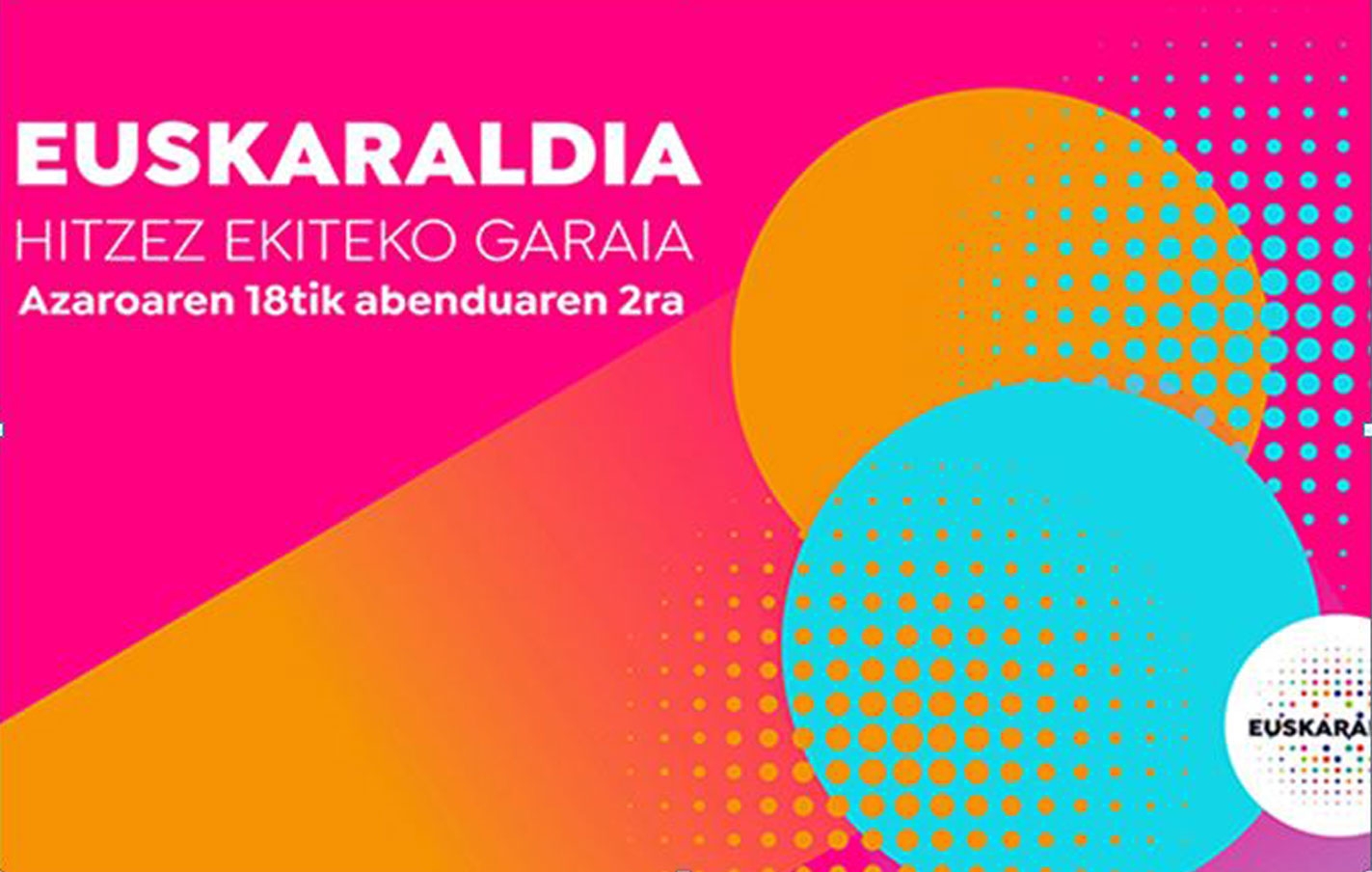 La tercera edición de Euskaraldia busca activar los espacios de uso del euskera en Urola Garaia