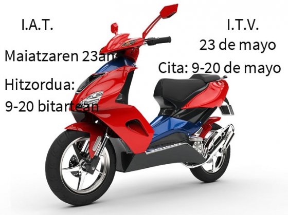 ITV. Ciclomotores Campaña Bianual