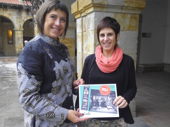 Ganadora del vale de septiembre: Ainhoa Gonzalez Arenaza