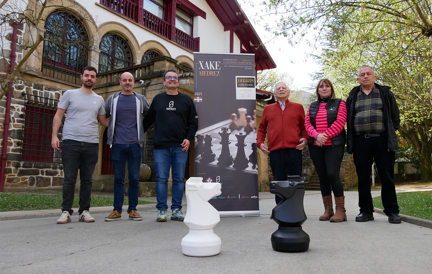 El 40º Campeonato Absoluto de Ajedrez de Euskadi se celebrará en Legazpi del 23 al 27 de abril