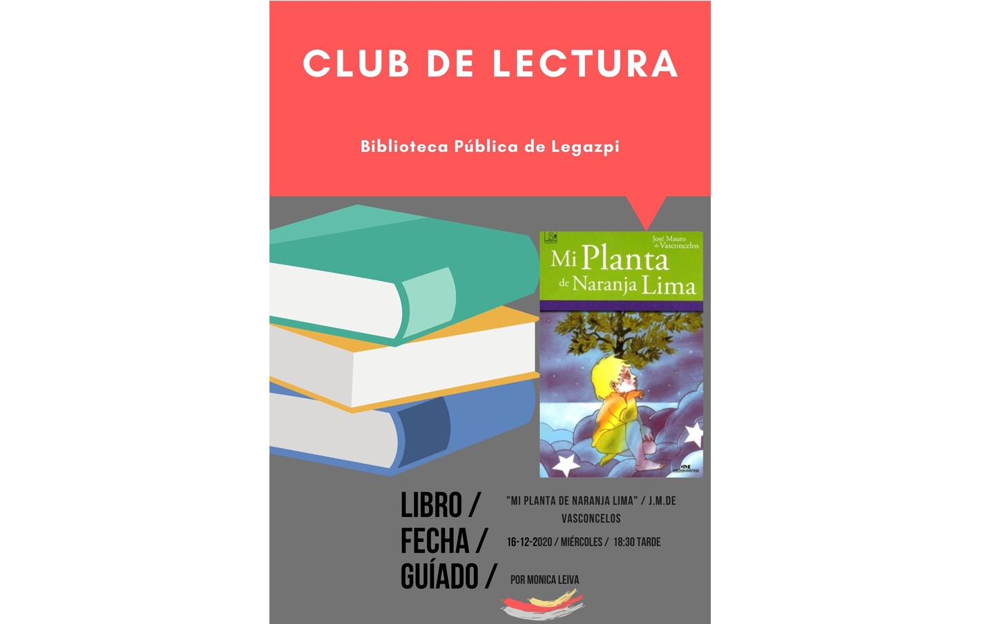 Las sesiones de los clubs de lectura de diciembre