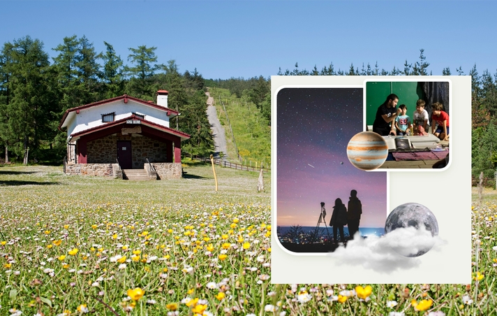 Observación astronómica en Lakiola
