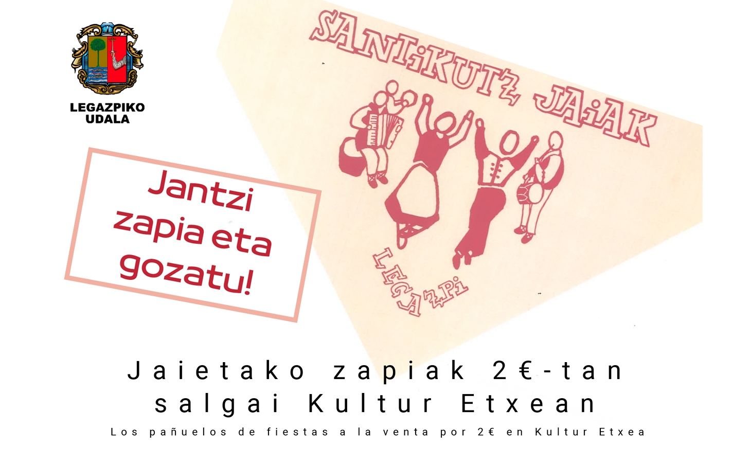 Novedades de las fiestas de Santikutz de mayo
