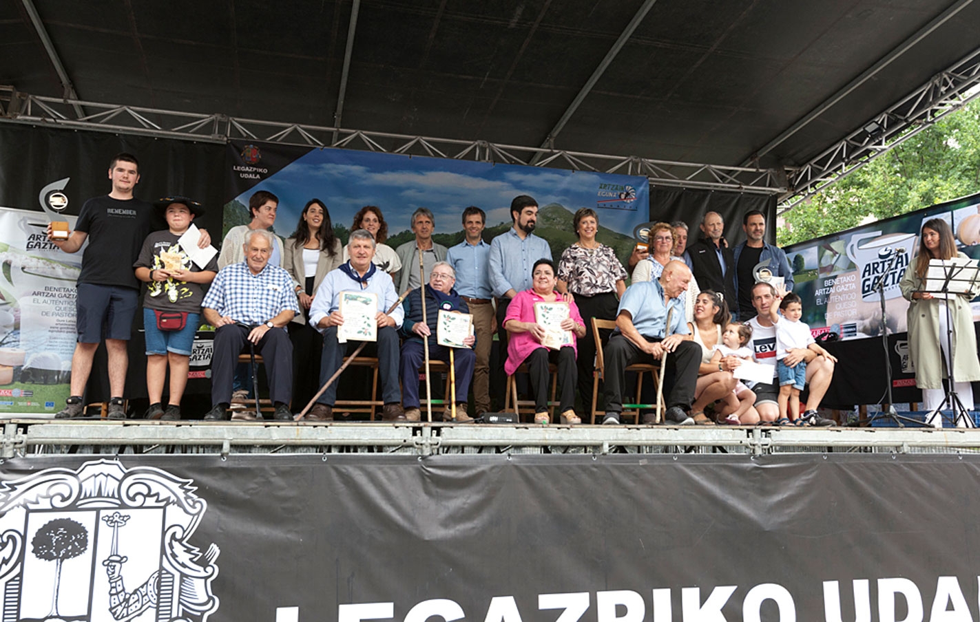 40. Concurso de quesos de pastor de Gipuzkoa y  54. Campeonato de perros pastor