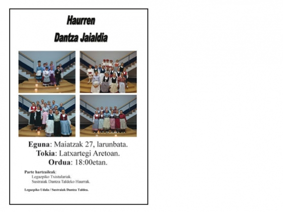Festival de los niños-as de Sustraiak dantza taldea
