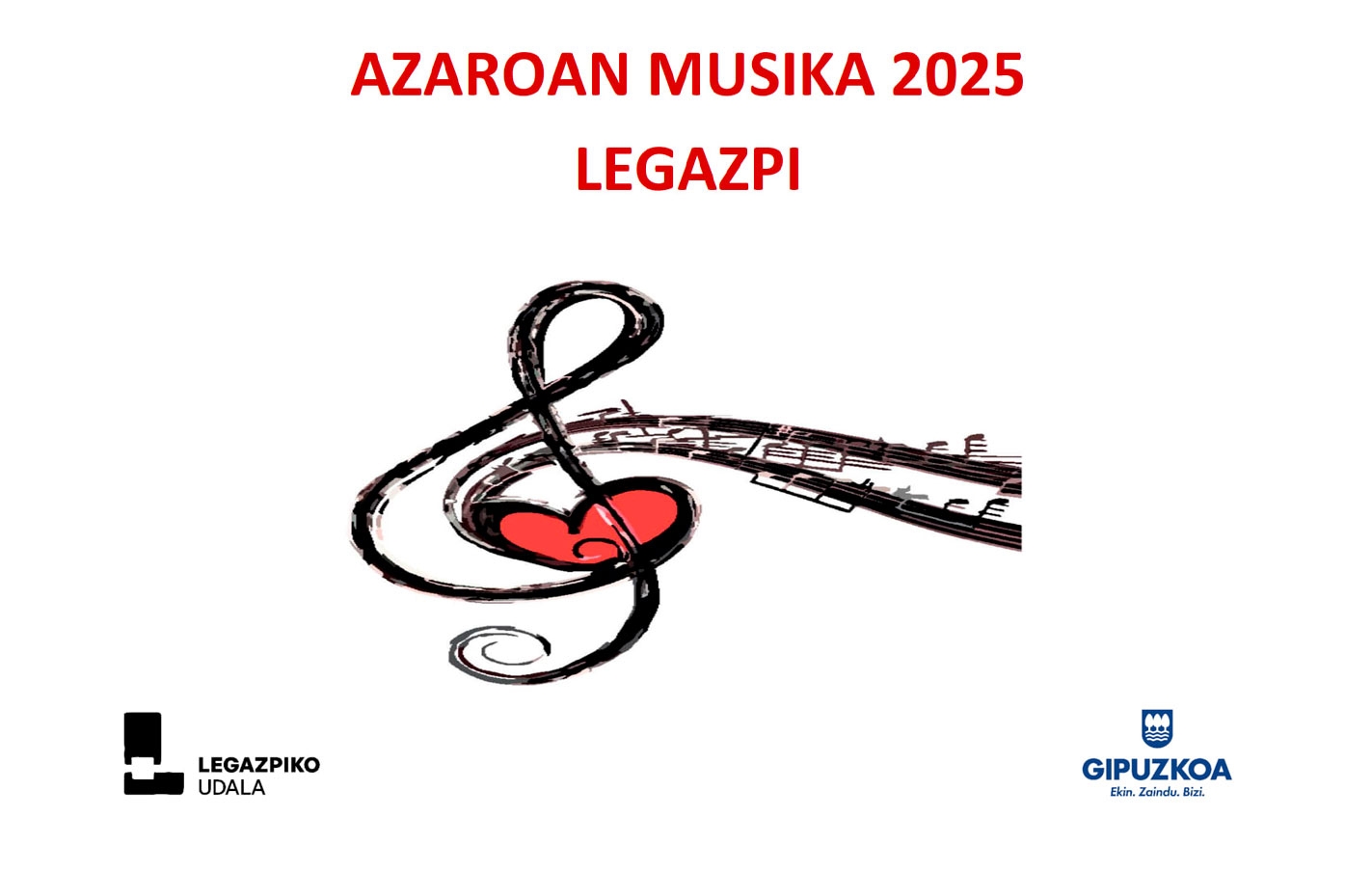 Ciclo Azaroan Musika 2025. Conciertos  y actos el 1,2,8,9,14,15,22 y 23 de noviembre